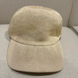 Zara Home baseball cap hat one size natural